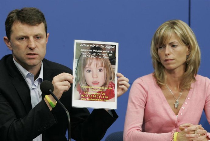 Archivo - Imagen de archivo de los padres de Madeleine McCann en Alemania