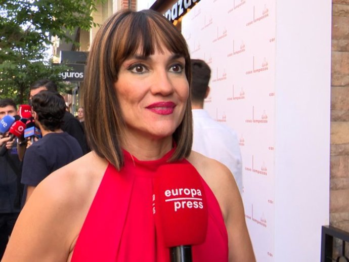 Irene Villa acude a la inauguración del restaurante Casa Lampazas