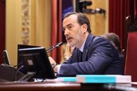 Le Senne, "tranquilo" y "centrado en sus responsabilidades" en su llegada al pleno tras conocer que será juzgado