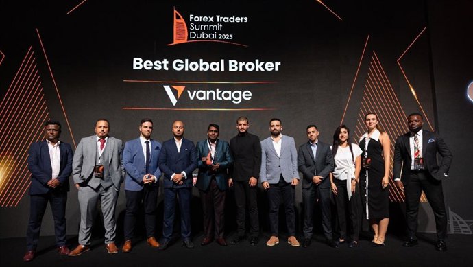 Vantage was awarded “Best Global Broker” at Forex Traders Summit Dubai 2025