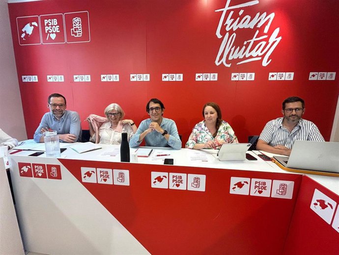 Reunión de la ejecutiva socialista de 'Ciutat'.