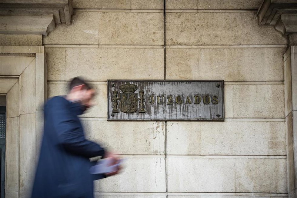 Archivo - Imagen de recurso de unos juzgados