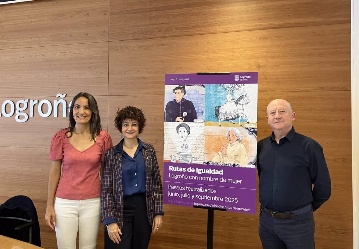 Las Rutas de Igualdad pondrán nombre  a las mujeres más desconocidas  pero  fundamentales para el devenir de Logroño 