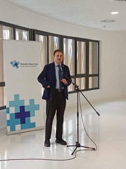 El consejero de Salud, Alberto Martínez