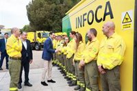 Moreno resalta la labor de la EMA y pide a los andaluces proteger el patrimonio natural y avisar de riesgo de incendios
