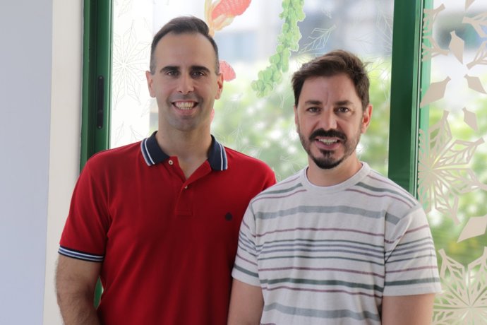 Los investigadores de la UCO Antonio Velasco Rodríguez y Salvador Arenas Castro.