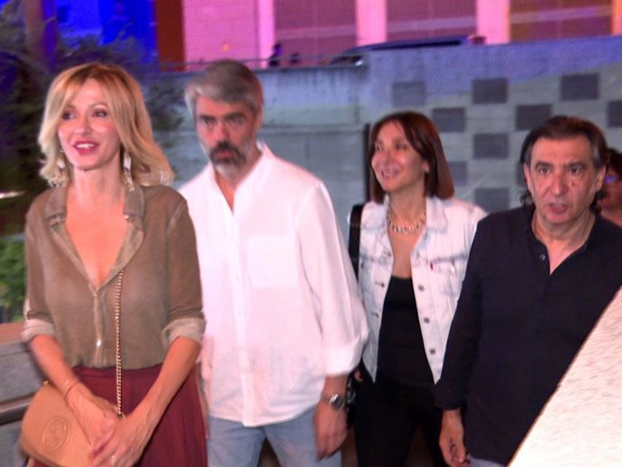Susanna Griso y su novio, Luis Enríquez Nistal, han asistido al concierto de Joaquín Sabina con Carmen Ro y Ángel Antonio Herrera