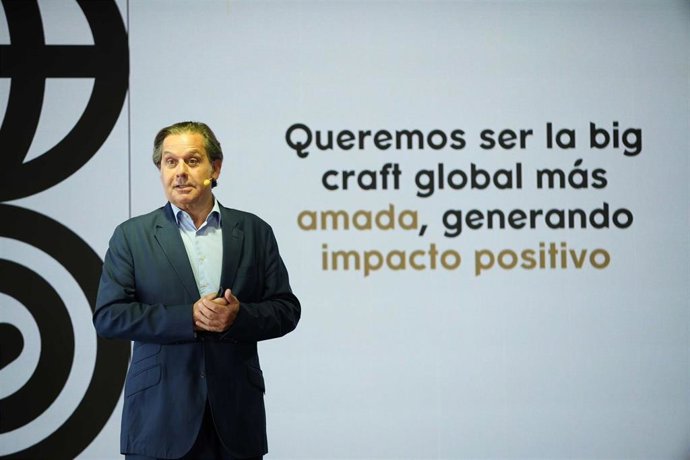 Ignacio Rivera, presidente executivo da Corporación Fillos de Rivera, durante a presentación de resultados do ano 2024