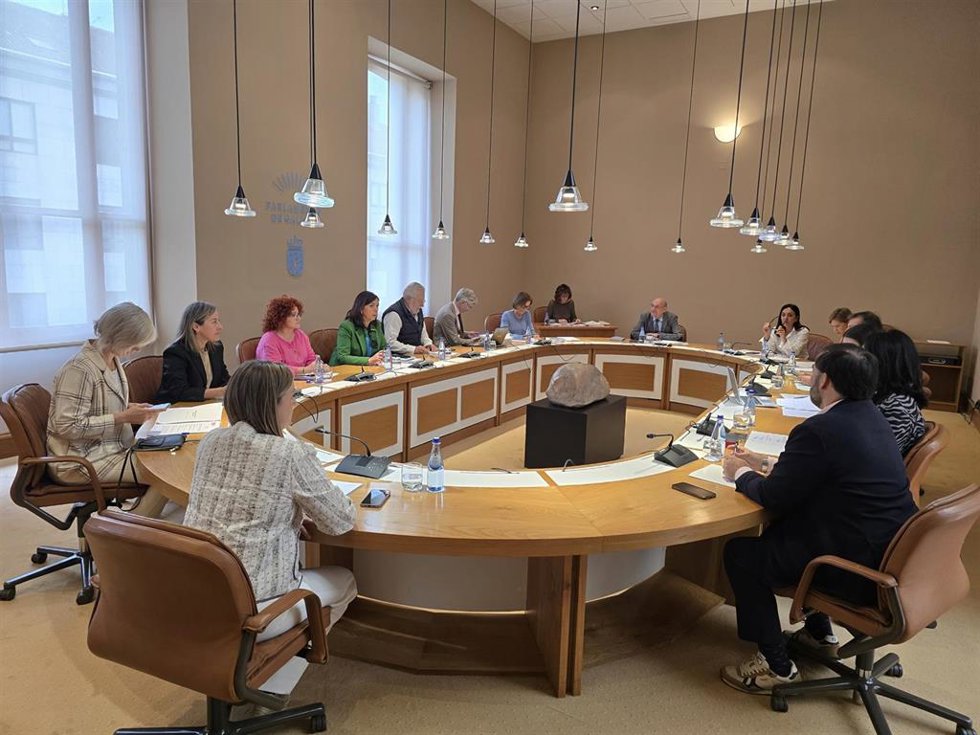 Junta de portavoces del Parlamento de Galicia.