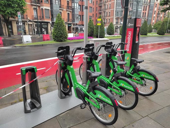 Nueva flota de bicis de Bilbaobizi.
