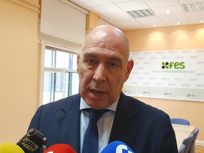 El viceconsejero de Economía y Competitividad, Carlos Martín Tobalina