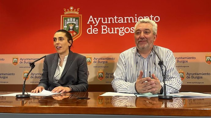 Ballesteros y Niño durante la rueda de prensa