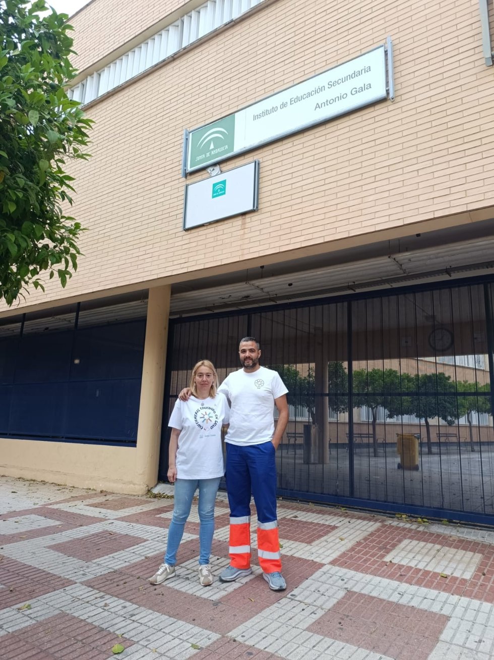 Amelia Camacho y José Lázaro.