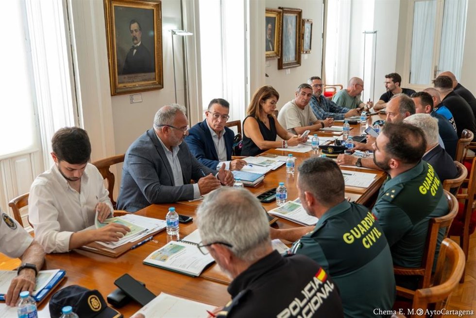 Junta Municipal de Seguridad Rock Imperium y Cartagena Suena