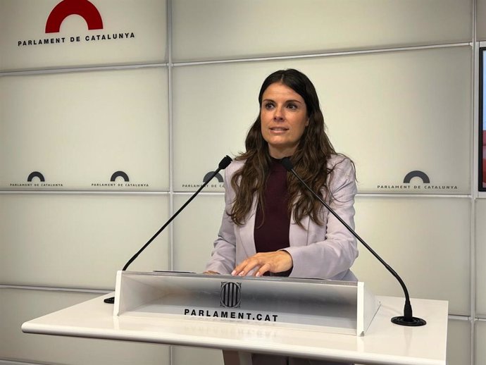 La portaveu de Junts al Parlament, Mònica Sales
