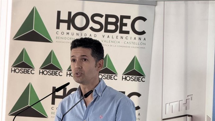 El president d'Hosbec, Fede Fuster