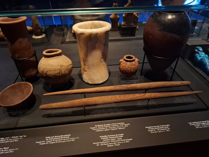 Los trabajos de investigación para organizar la primera exposición monográfica sobre la colección de Eduard Toda en el Museo Arqueológico Nacional (MAN) han dado como resultado el hallazgo de dos bastones egipcios predinásticos.