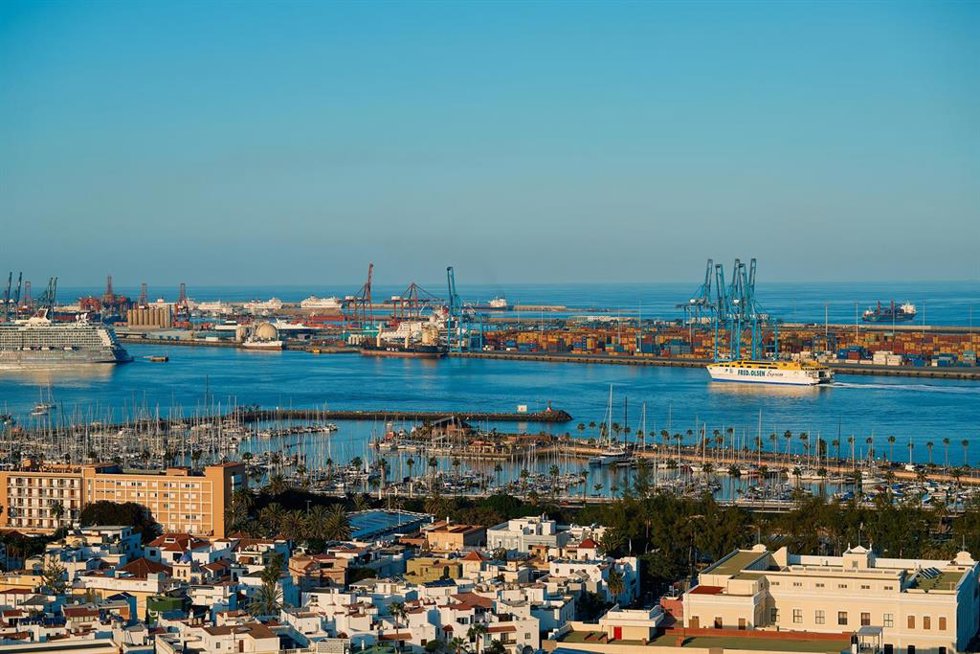 Puerto de La Luz y de Las Palmas, en Las Palmas de Gran Canaria