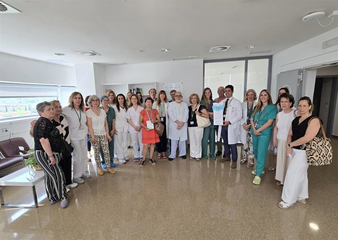 Presentación de 'Leer contigo' en el Clínico