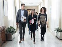 Los partidos de Sumar celebran una reunión con la ausencia de Compromís, que analiza la crisis por separado