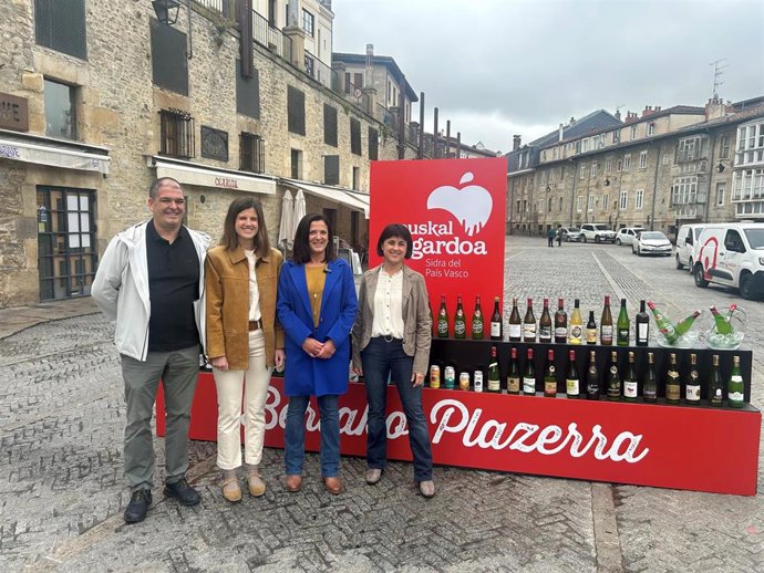 La presentación de la nueva añada 2024 en botella se celebrará este próximo sábado en la plaza del Machete, en Vitoria-Gasteiz