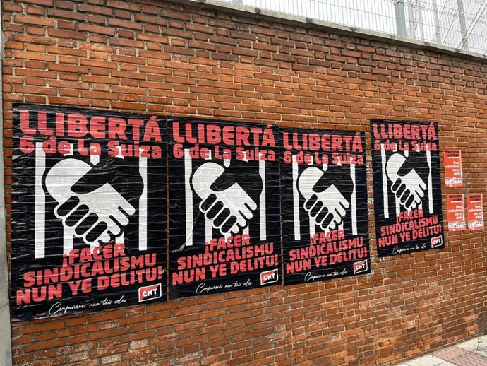 Carteles 'Llibertá 6 de la Suiza'