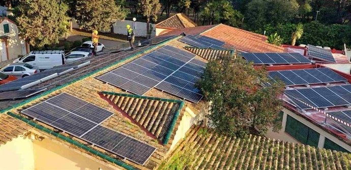 Placas solares para autoconsumo en casas.