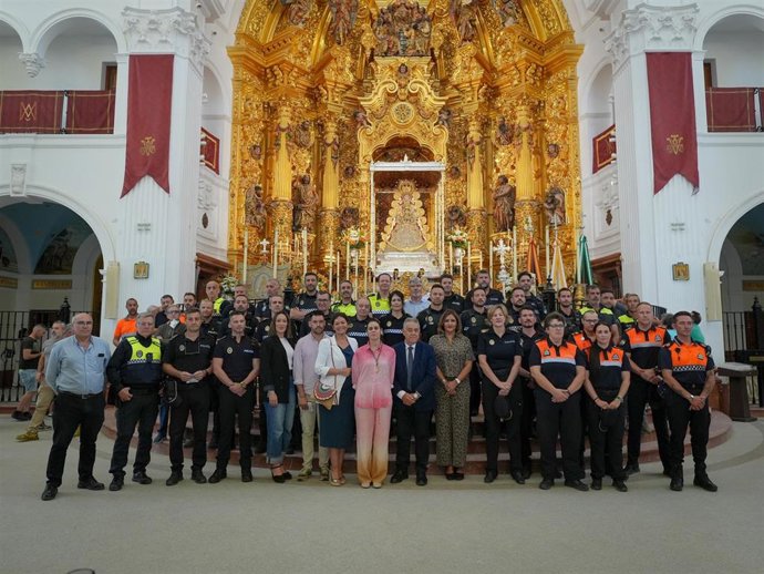 Plan de seguridad en El Rocío.