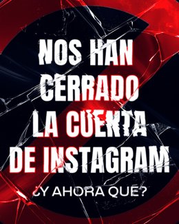 Información del Consejo de la Juventud sobre el cierre de su cuenta de Instagram.