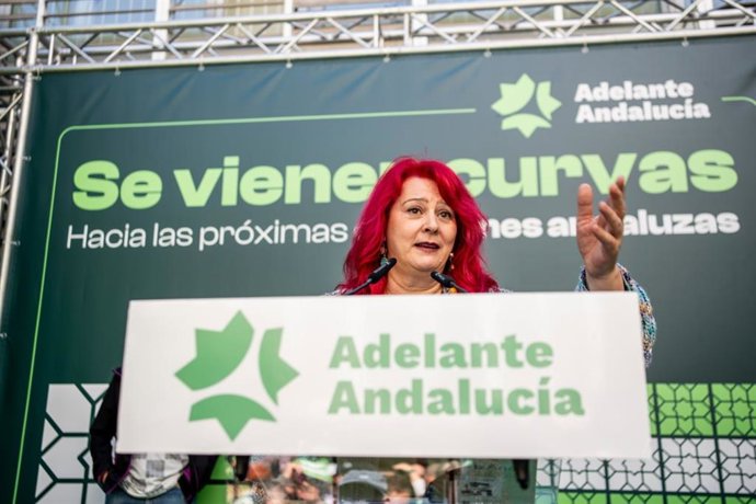 La portavoz de Adelante Andalucía en Córdoba, Mariví Serrano.