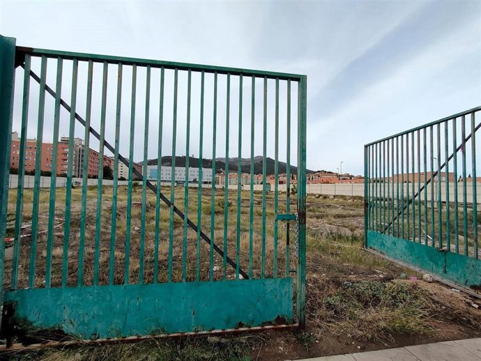Archivo - Solar donde se prevé la construcción de la Ciudad de la Justicia de Jaén