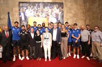 Prohens recibe al Fibwi Palma en el Consolat de Mar tras su ascenso a Primera FEB