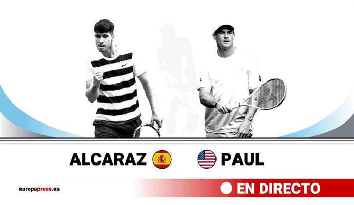 Alcaraz - Paul, cuartos de final de Roland Garros: en directo.
