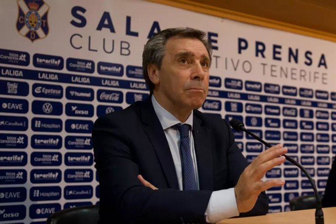 Felipe Miñambres asume también la presidencia del CD Tenerife.