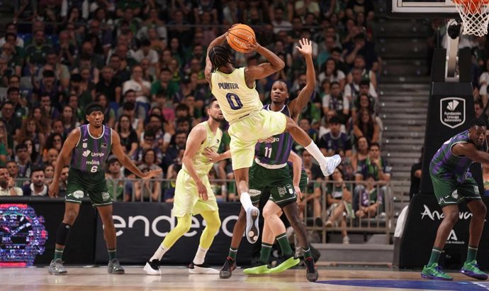 Kevin Punter en el Unicaja-Barça