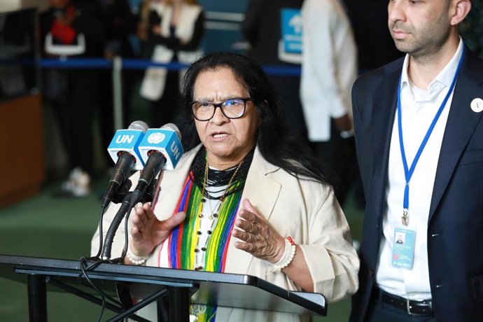 La representante de Colombia ante Naciones Unidas, Leonor Zalabata Torres