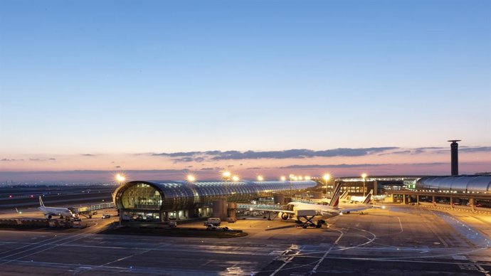 Archivo - Aeropuerto Charles de Gaulle de París