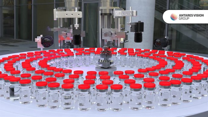 Antares Vision Group Vial Inspection System Implemented with AI