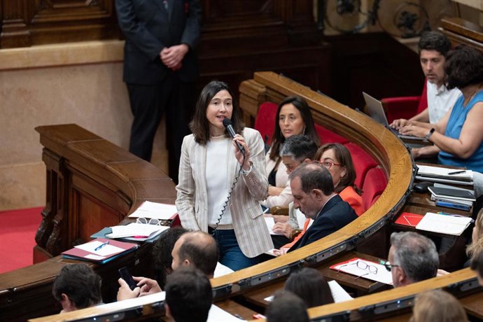 La consellera de Interior de la Generalitat, Núria Parlon