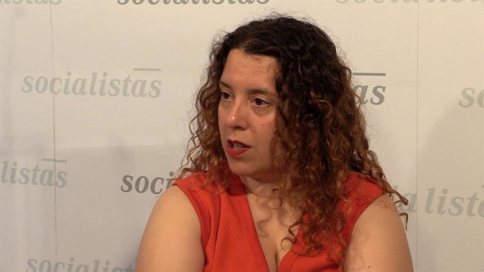 La portavoz del PSOE en el Ayuntamiento de Ciudad Real, Sara Martínez.