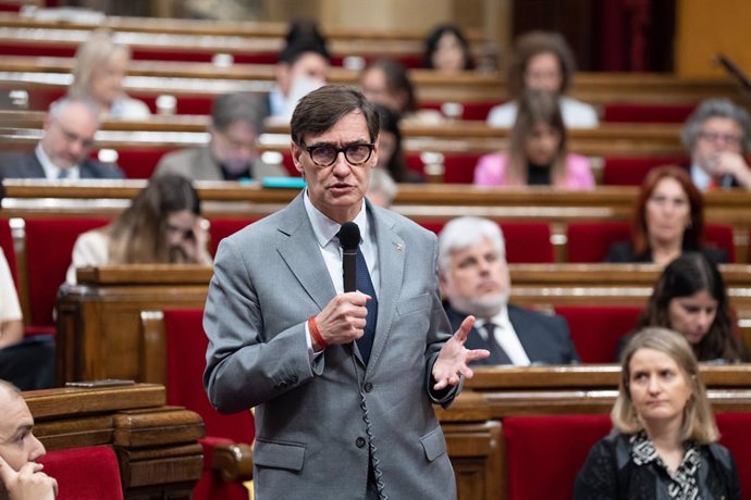 El president de la Generalitat, Salvador Illa