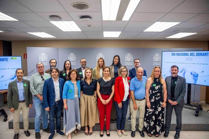 Acto en el Ministerio de Sanidad por el Día Nacional del Donante