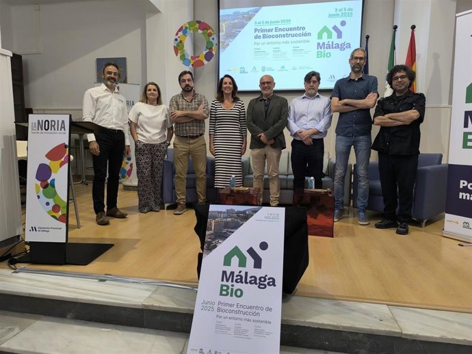 Más de un centenar de agentes de la construcción asisten en La Noria a las actividades programadas en Málaga Bio, entre ellas, charlas de networking, una dinámica participativa, un speed chating empresarial y demostraciones en vivo.