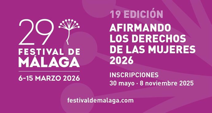 Abierta la inscripción para la sección 'Afirmando los derechos de las mujeres' del 29 Festival de Málaga
