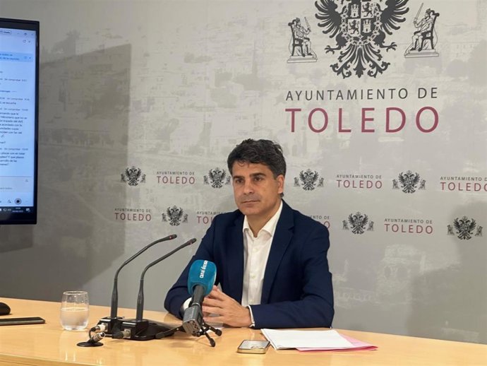 El portavoz del Ayuntamiento de Toledo, Juan José Alcalde.