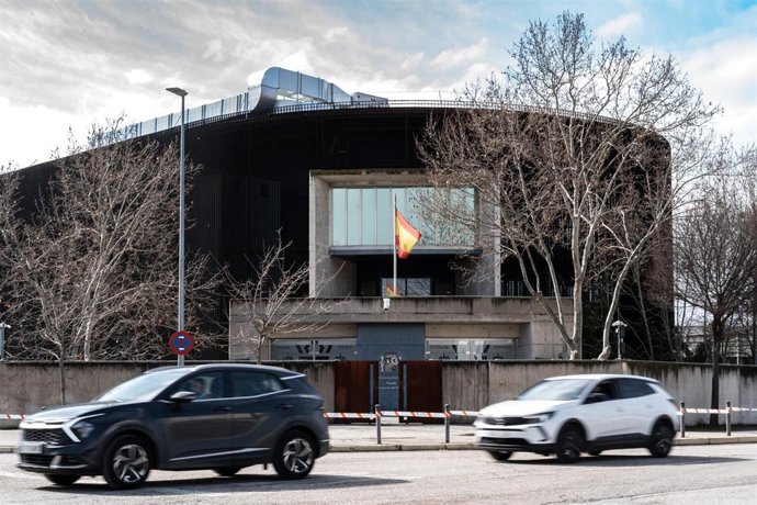 Archivo - Fachada de la Audiencia Nacional, a 4 de marzo de 2025, en Madrid (España).