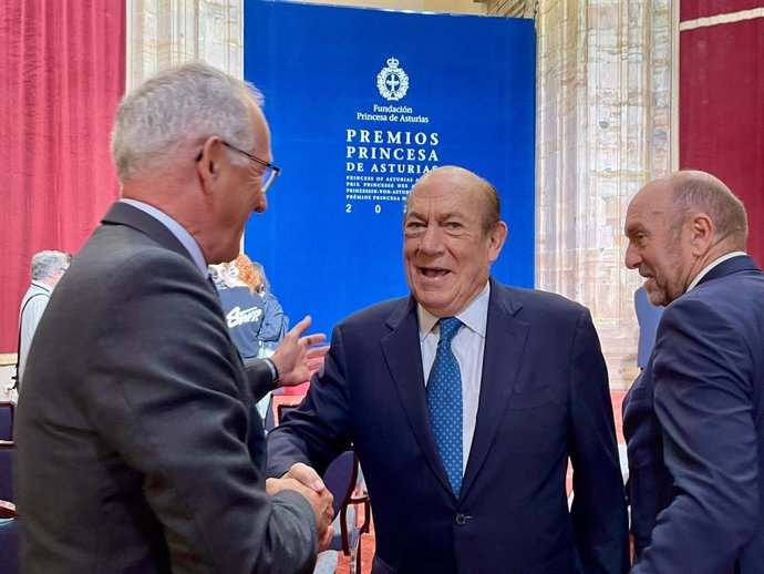 El empresario asturmexicano Antonio Suárez en el Hotel de La Reconquista.