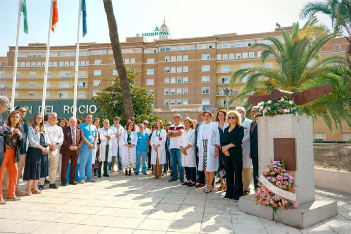 El Hospital Virgen del Rocío celebra el Día del Donante de Órganos y Tejidos bajo el lema 'Todos somos donantes'.