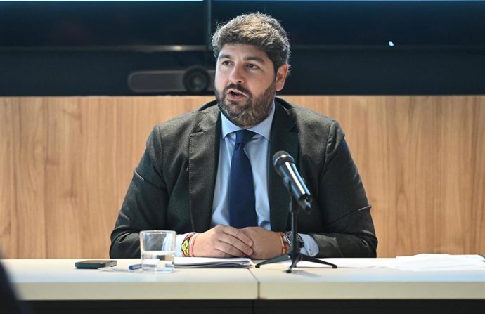 El presidente del Gobierno murciano, Fernando López Miras