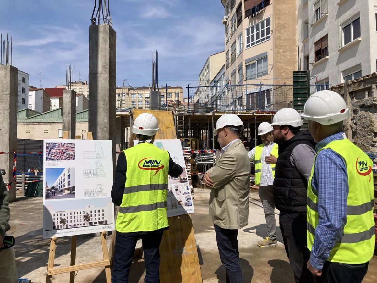 Logroño contará para el curso 2026-2027 con una nueva residencia de estudiantes en las Cien Tiendas